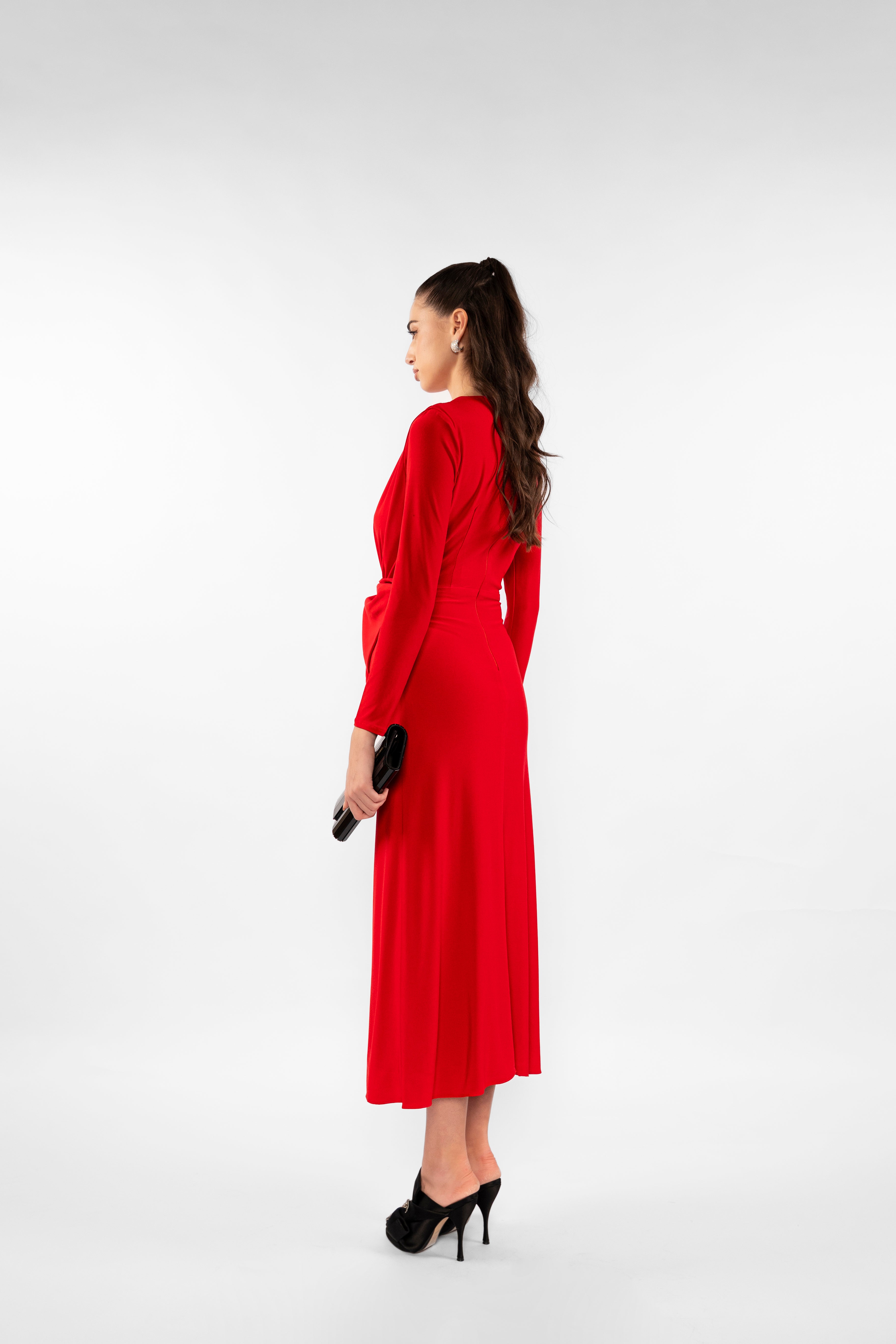 Alma - bow dress