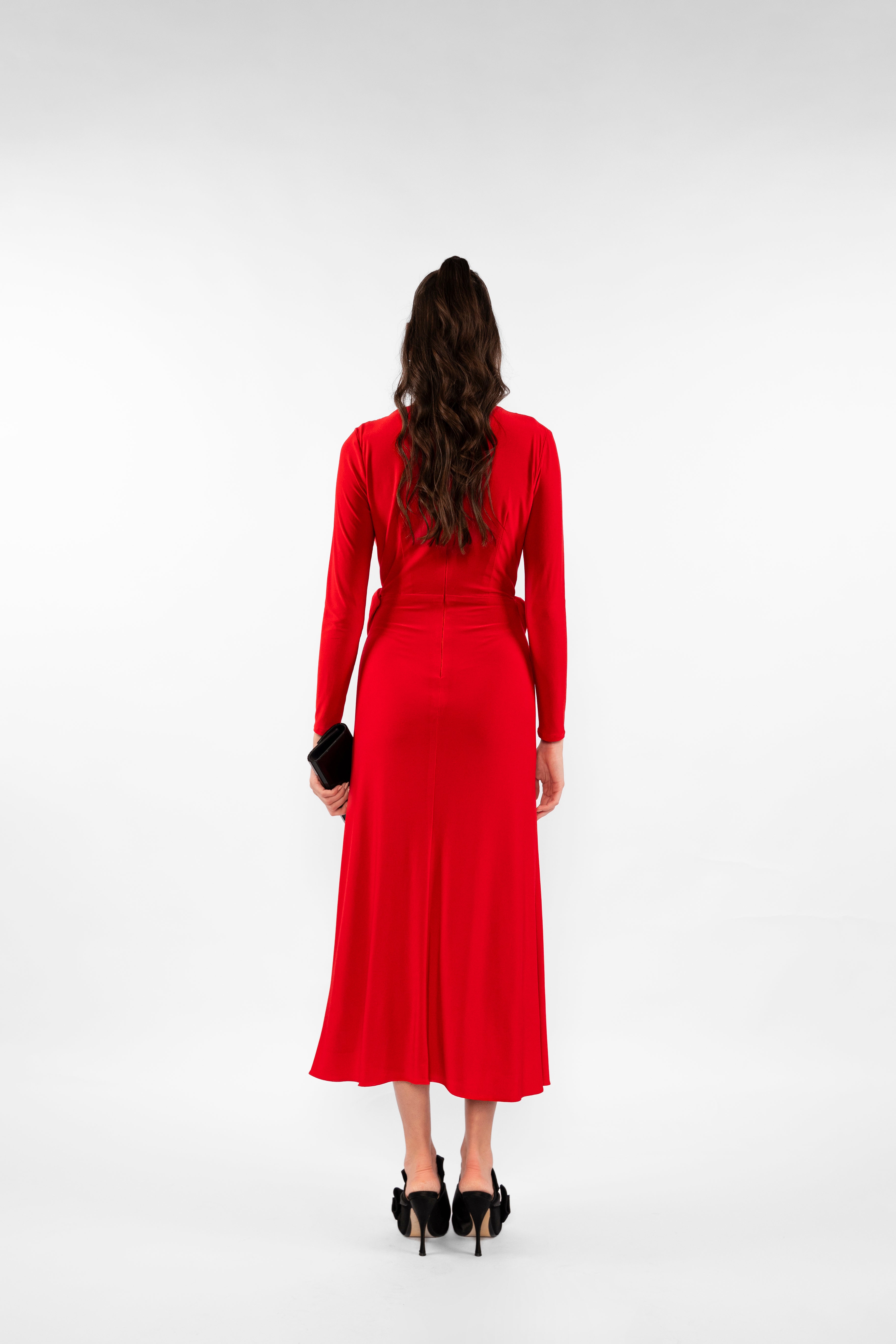 Alma - bow dress